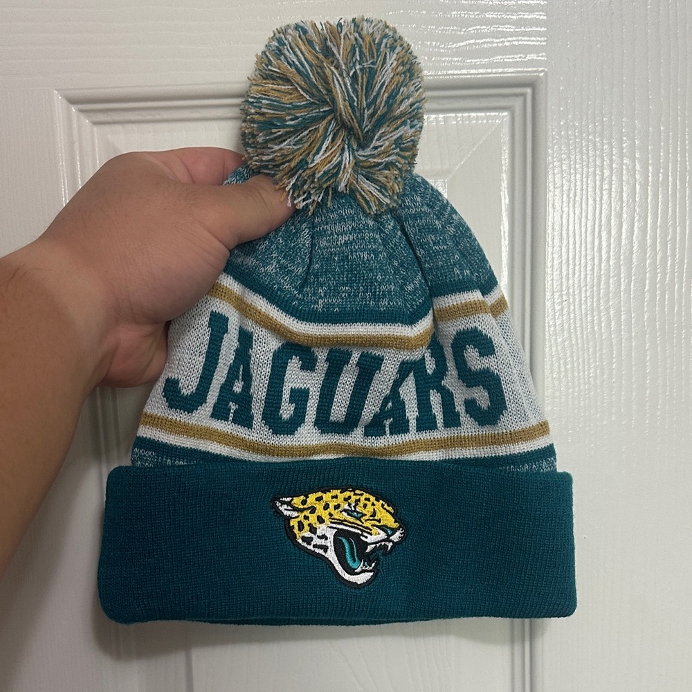Jacksonville Jaguars Pom-Pom Beanie